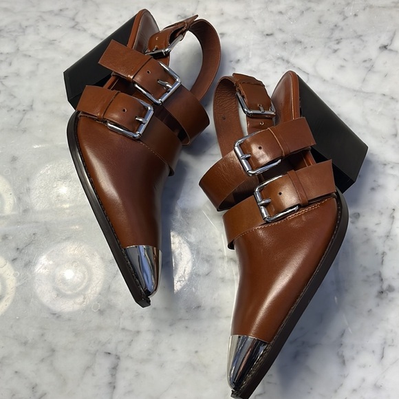 Free People x Jeffrey Campbell Harley Slingback Heels size 9 NWT - Picture 7 of 14